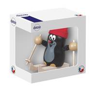 Kniha Krtek na lyžích s čepicí