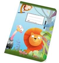 Zošit A5 511,2 pomocné linky,10 listový