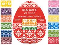 Kniha Dekorácia na vajíčka ornamenty 12ks