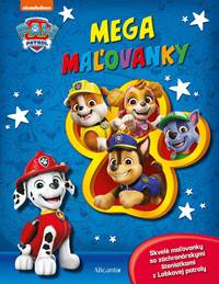 Kniha Labková patrola - Mega maľovanky