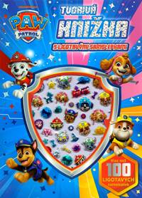 Kniha Labková patrola - Tvorivá knižka s ligotavými samolepkami