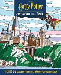 Kniha Vybarvuj podle čísel: Harry Potter