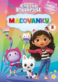Kniha Gabikin kúzelný domček - Maľovanky so samolepkami