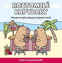 Kniha Kapybary - COZY maľovanky