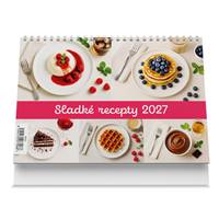 Kniha Sladké recepty 2027 - Stolní kalendář
