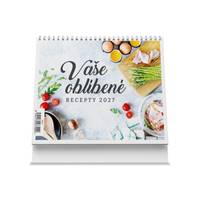 Vaše oblíbené recepty 2027 - Stolní kalendář - autor neuvedený