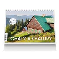 Chaty a chalupy 2027 - Stolní kalendář - autor neuvedený
