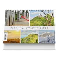 Tipy na výlety 2027 - Stolní kalendář