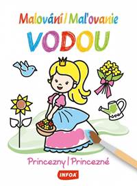 Kniha Maľovanie vodou - Princezné