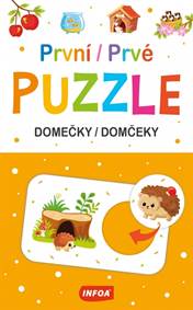 Kniha Prvé puzzle - domčeky