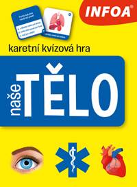Kniha naše tělo karetní kvízová hra