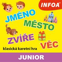 Kniha Jméno, město, zvíře, věc Junior