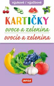 Kniha Výučbové kartičky - Ovocie a zelenina
