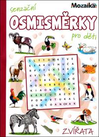 Kniha Senzační osmisměrky pro děti Zvířata