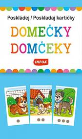 Poskladaj kartičky - Domčeky ( krabička)