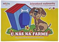 Kniha Omaľovanka U nás na farme