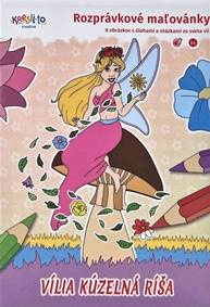Kniha Omaľovanka Vília kúzelná ríša