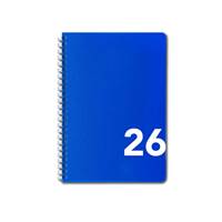 Kniha Diář týdenní A5 sloupcový, modrý