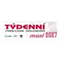 Pracovní kalendář 2027 MAXI - stolní kalendář