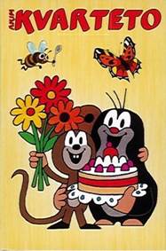 Kniha Kvarteto Krtek 3 záliby