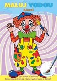 Maľuj vodou A5 - Klauni