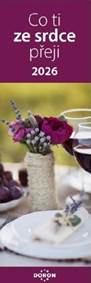 Kniha Co ti ze srdce přeji 2026 - nástěnný kalendář