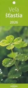 Veľa šťastia - Kalendár 2026 (záložkový)