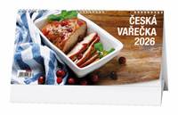 Kniha Česká vařečka 2026 - stolní kalendář