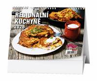 Kniha Regionální kuchyně 2026 - stolní kalendář