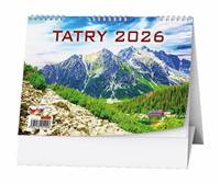 Kniha Tatry 2026 - stolní kalendář