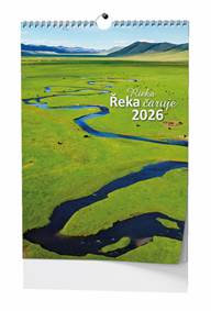 Kniha Řeka čaruje 2026 - nástěnný kalendář