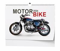 Kniha Motorbike 2026 - nástěnný kalendář