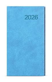 Týdenní diář 2026 Jakub Vivella kapesní světle modrá