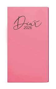 Týdenní diář 2026 Jakub Lamino Pastel kapesní růžová