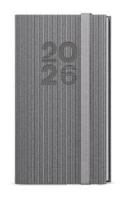 Kniha Týdenní diář 2026 Jakub Vigo kapesní šedá