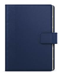 Kniha Týdenní diář 2026 Oskar Elite A5 modrá