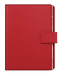Kniha Týdenní diář 2026 Oskar Elite A5 červená