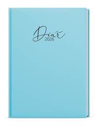 Týdenní diář 2026 Oskar Lamino Pastel A5 modrá
