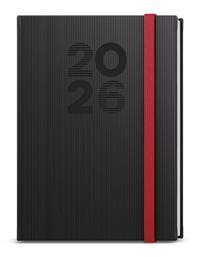 Týdenní diář 2026 Oskar Vigo A5 černá
