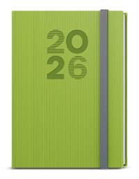 Kniha Týdenní diář 2026 Oskar Vigo A5 zelená
