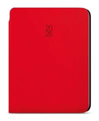 Týdenní diář 2026 Oskar Softy A5 červená