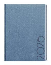 Kniha Týdenní diář 2026 Prokop Tora B6 modrošedá