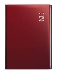 Týdenní diář 2026 Tomáš Balacron A4 bordó