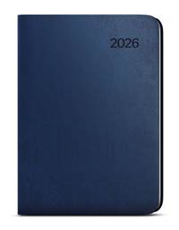 Kniha Týdenní diář 2026 Zoro Vivella A5 modrá