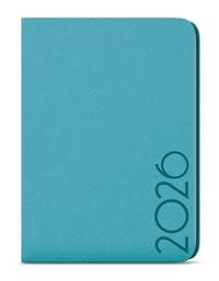 Kniha Týdenní diář 2026 Zoro Toro A5 tyrkys