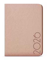 Týdenní diář 2026 Zoro Toro A5 pudrová