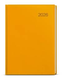 Kniha Denní diář 2026 Adam Vivella B6 okrová