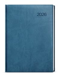 Kniha Denní diář 2026 Adam Vivella B6 petrolejová