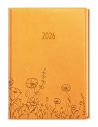 Kniha Denní diář 2026 Adam Vivella B6 Louka