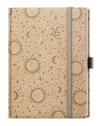 Kniha Denní diář 2026 Adam Vivella B6 Hvězdy